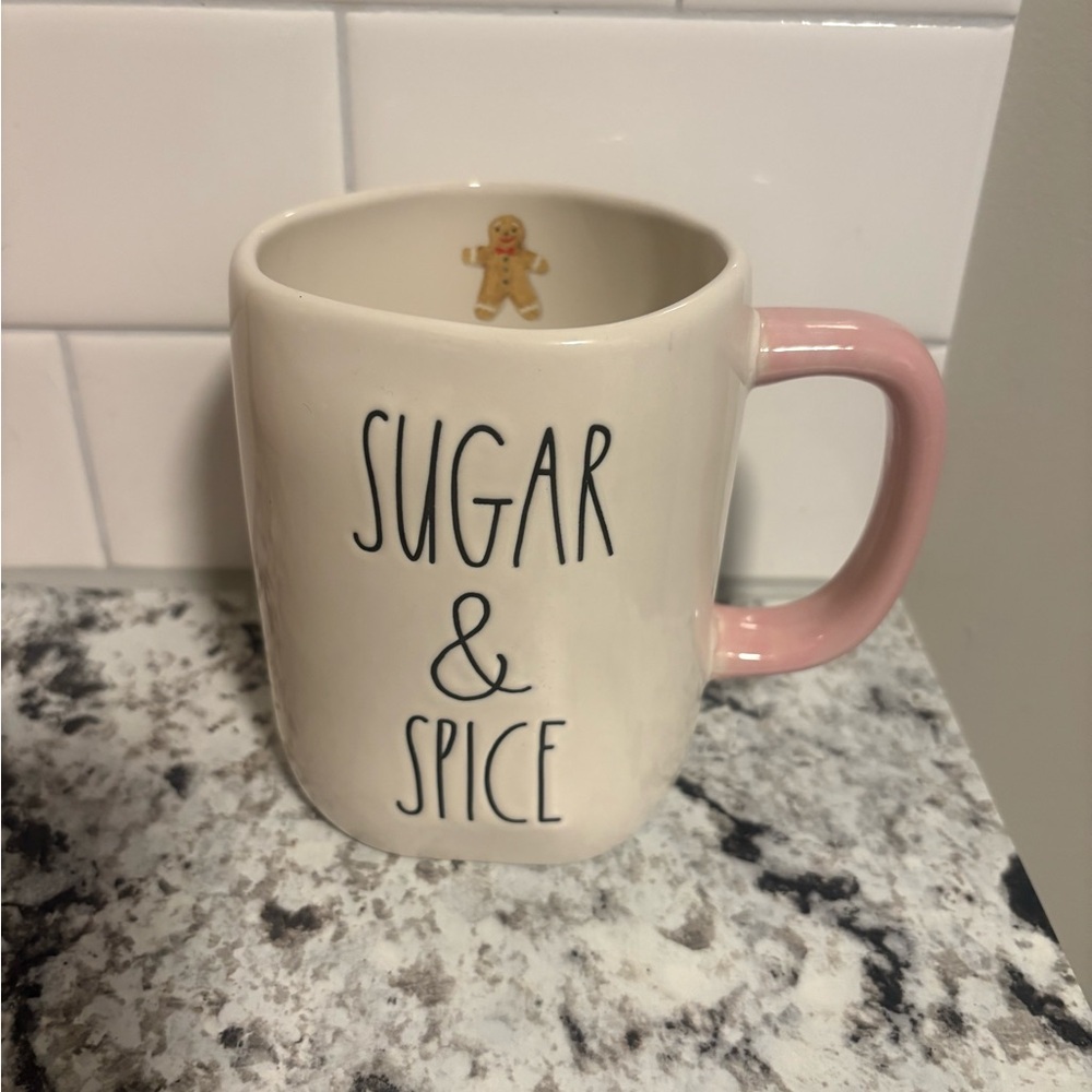 Rae Dunn “Sugar & Spice” mug